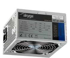 Akyga Basic AK-B1-550 maitinimo blokas (550 W; pasyvus; 120 mm)
