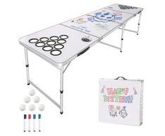 VEVOR Nešiojamas beer pong stalas 2,4 m