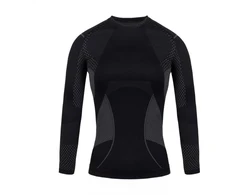Alpinus Active Termoaktyviniai Marškinėliai Juoda ir Pilka W GT43180