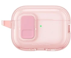 AmazingThing Minimalistinis dėklas skirtas AirPods Pro 3 - Rožinis
