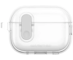 AmazingThing minimalus silikoninis dėklas AirPods Pro 2 ausinėms – skaidrus