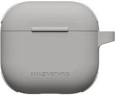 AmazingThing Omni dėklas, skirtas AirPods 4 - Pilka