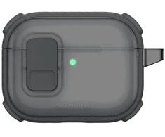 AmazingThing Titan Pro Mag dėklas Skaidrus, skirtas AirPods Pro 3 - Juodas