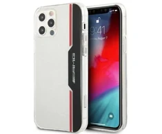 Mercedes AMG AMHCP12MTVLBR Apple iPhone 12/12 Pro 6.1″ skaidrus kietas dėklas with Electroplate Vertical design