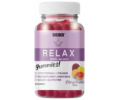 Amino rūgščių guminukai Weider Relax 40 vnt., citrusinių vaisių skonio