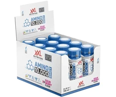 Amino rūgščių shot XXL Nutrition Amino Shot 12 × 60 ml, rūgščiųjų uogų skonio