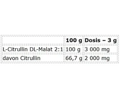Amino rūgštys Nutrend Citrulline Malat 300g