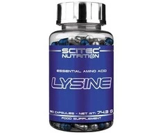 Aminorūgštis L-lizinas (90 kapsulių) Scitec