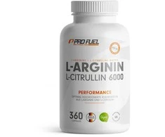 Aminorūgštys L-Argininas ir L-Citrulinas 360 kapsulių ProFuel