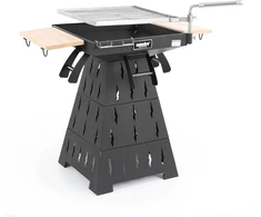 Anglinė sodo kepsninė HECHT VESUV, 1,2 mm plienas
