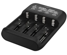 Ansmann Lithium 4 baterijų įkroviklis Akumuliatoriaus kroviklis DC
