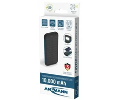 Ansmann PB212W ličio polimerų (LiPo) 10000 mAh išorinė baterija, juoda, mėlyna
