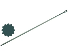 ANTGALVUTIS | ILGIS 800 MM | 12,5 MM (1/2") KVADRATINĖ JUNGTIS | SPLAININIS (XZN) M8 | SKIRTAS VAG (4227)