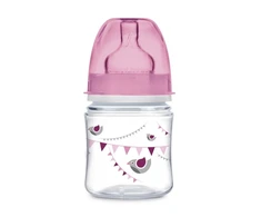 Antidieglių buteliukas Canpol babies Easy Start, 120 ml, rožinis