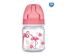 CANPOL BABIES plataus kaklelio buteliukas EASYSTART JUNGLE, 120 ml, 35/226_cor