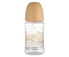 CANPOL 35/243 Buteliukas nuo dieglių EasyStart 240ml MOUNTAINS smėlio spalvos