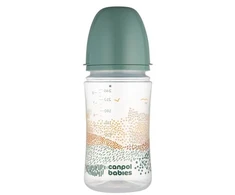 CANPOL 35/243 Buteliukas nuo dieglių EasyStart 240ml MOUNTAINS žalias