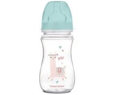 Canpolbabies CANPOL 35/221 EasyStart Egzotiškas platus buteliukas nuo dieglių 240ml žalias