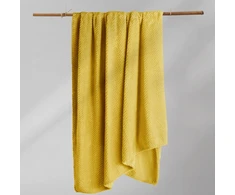 Antklodė DecoKing HENRY 70x150, garstyčių spalvos