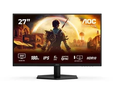 AOC Q27G42XE Monitorius 27" IPS QHD 180Hz 1ms 2560x1440 2x HDMI Juodas