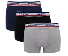 Apatiniai Monotox Basics Boxer Brief 3 vnt. pakuotėje, dydis M, MX21063