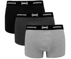 Apatiniai Monotox Basics Boxer Brief 3 vnt. pakuotė M MX21061