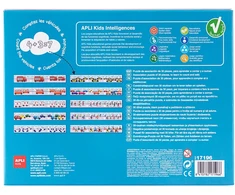 APLI Edukacinė dėlionė „Mokomės sudėti: Transportas“ (30 d.)