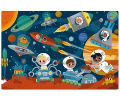 Apli Kids dėlionė metalinėje dėžutėje KOSMOSAS - Apli Kids