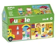APLI Kids dėlionė „Mokykla“