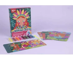 Apli Kids kūrybinis rinkinys „Glitter art”