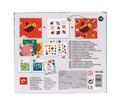 Apli Kids lipdukų žaidimas MAŽYLIAI
