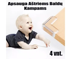 Apsauga Aštriems Baldų Kampams, 4 vnt.