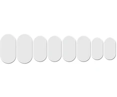 Lizard Skins Apsauga rėmui Delete Patch Matte Clear