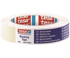Apsauginė dažymo juosta TESA (balta) 50m x 25mm 04325-00001-02