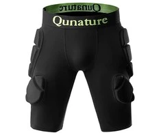 Qunature Ski Hip Protectors - Advanced XL Skis Snowboard Skates - Juodas