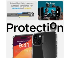 Apsauginis dėklas IPHONE 15 PLUS KRIŠTOLO SKAIDRUMO