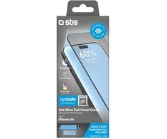 SBS Eyesafe grūdintas stiklas iPhone Air su aplikatoriumi
