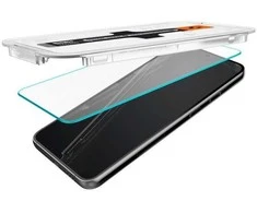 Apsauginis stiklas Spigen GLAS.TR EZ FIT 2 PAKUOTĖS GALAXY S23+ PLUS ŠVIESUS