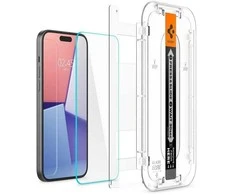 Apsauginis stiklas Spigen GLAS.TR EZ FIT IPHONE 15 CLEAR