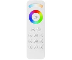Apšvietimo valdymo sistemos nuotolinis pultas SUNRICHER, RGB + CCT, SR-BUS serija, baltas