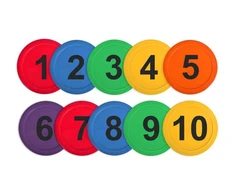 Apvalus parketo žymeklis NO10, 10 vnt. rinkinys, VRBS-1T010