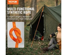 VEVOR Medžių laipiojimo virvė 9.5 mm, 36.57 m