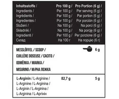 Arginino HCL milteliai 1000 g MST