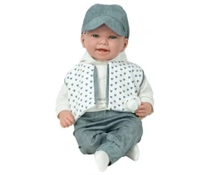 Arias lėlė berniukas juokiasi 45 cm