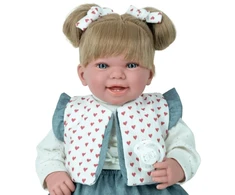 Arias lėlė mergaitė juokiasi 45 cm