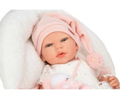 Arias Reborn lėlė kūdikėlis Arielė, 40 cm