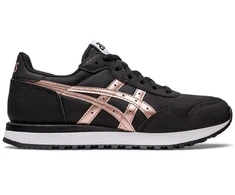 ASICS TIGER RUNNER II JUODI/ROŽINIO AUKSO SPALVOS (1202A400-002)