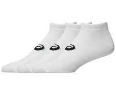 Asics trumpos kojinės, 3 poros, baltos, 3033C296 100