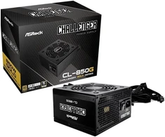 Ausinės ASRock CHALLENGER 850W 80 Plus Auksinė maitinimo šaltinis