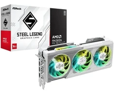 ASRock Radeon RX 9070 XT Steel Legend 16GB vaizdo plokštė